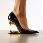 Selene Tiger Fang Heels