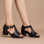 Marivelle Buckle Heels