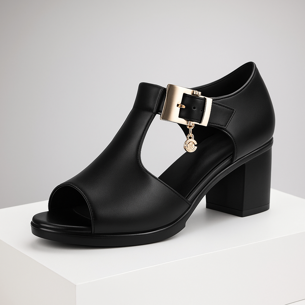 Marivelle Buckle Heels