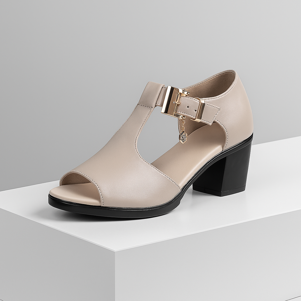 Marivelle Buckle Heels