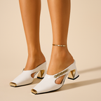 Marciana Metal Toe Heels