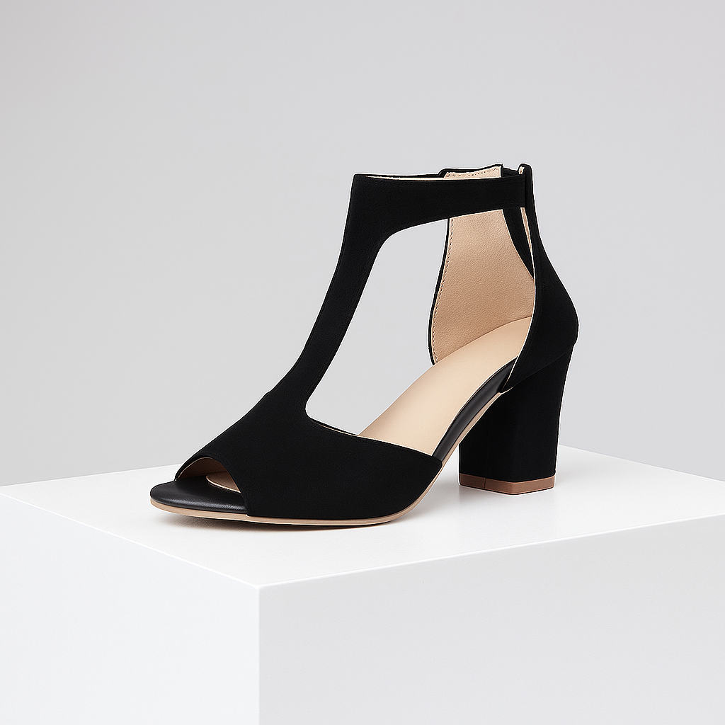 Valdora Block Heels