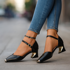 Valencia Metal-Tip Heels