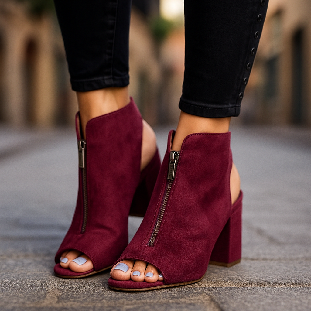 Marcelline Zip Heels