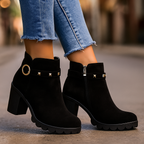 Valera Studded Block Boots