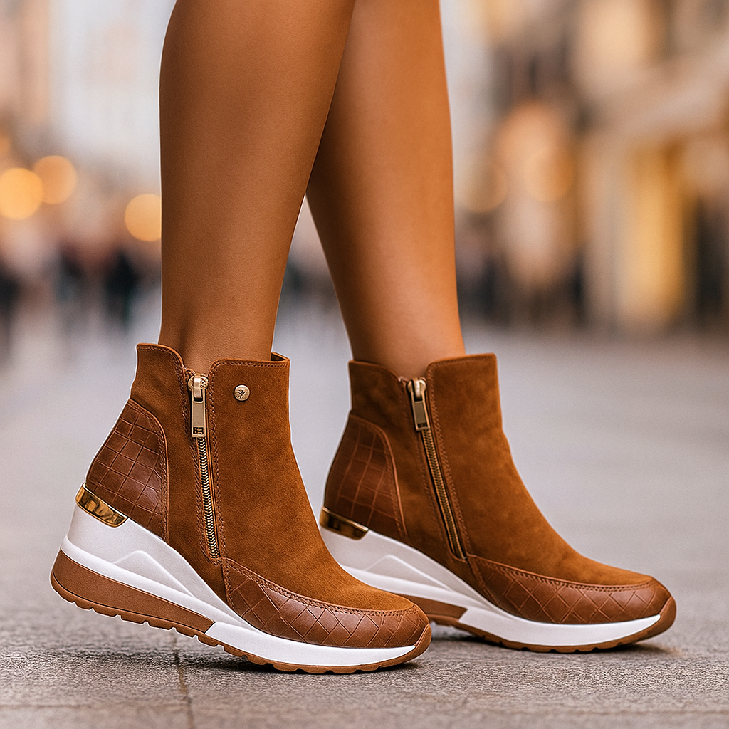 Arvani Mid-Top Sneakers