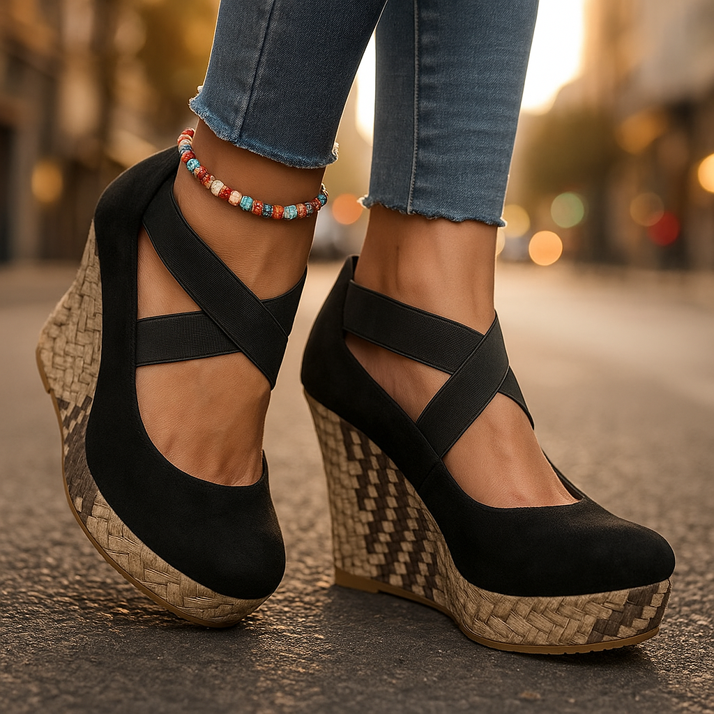 Serova Cross Wedges