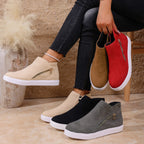 Athena Zip Sneakers