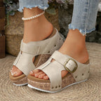 Revina Buckle Slides