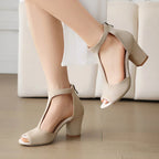 Valdora Block Heels