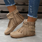 Ravina Fringe Boots