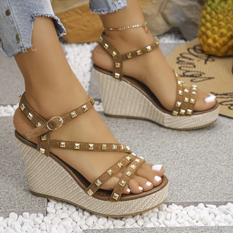 Sevara Stud Wedges