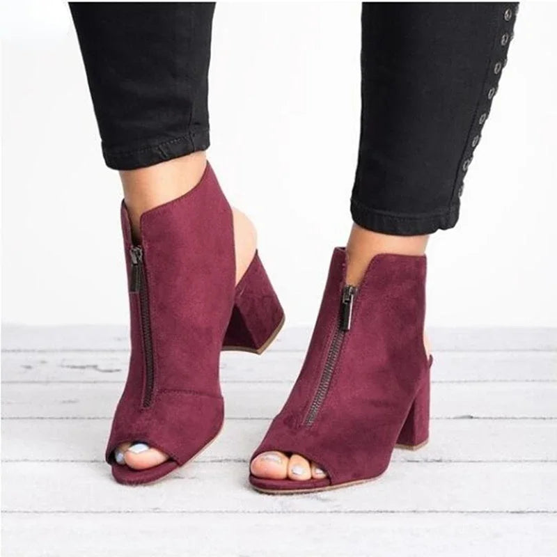 Marcelline Zip Heels