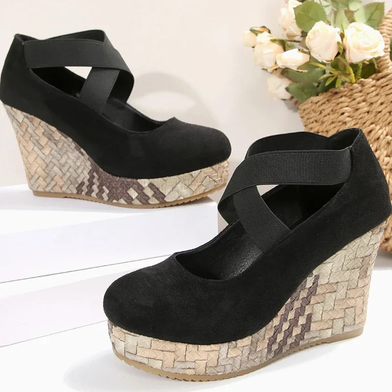 Serova Cross Wedges