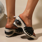 Melvina Buckle Slides