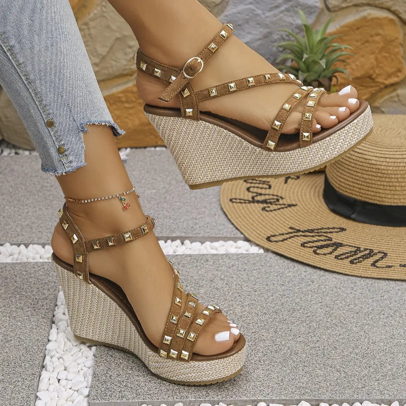 Sevara Stud Wedges