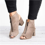 Marcelline Zip Heels