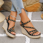 Sevara Stud Wedges