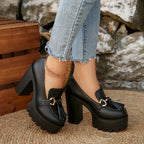 Mavina Platform Loafers