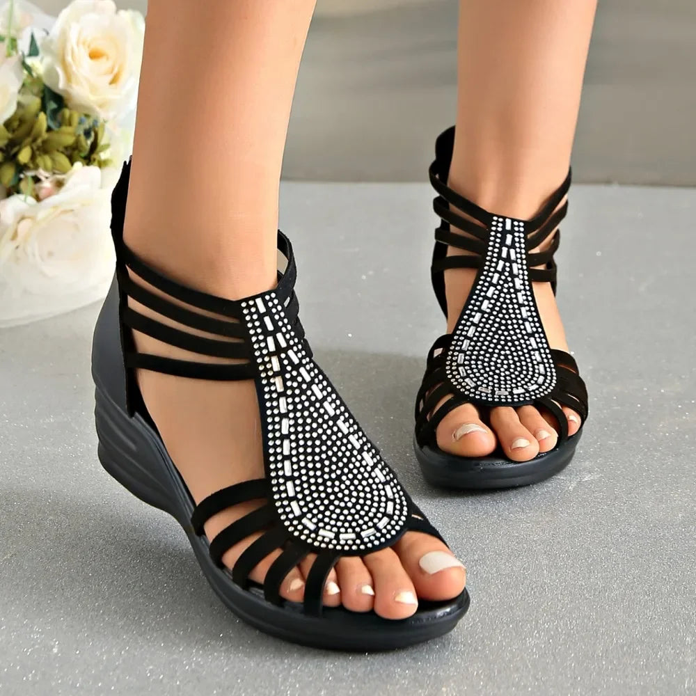 Sandora Stride Wedges
