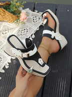 Melvina Strap Slides