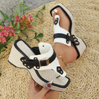 Melvina Strap Slides