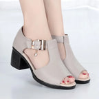 Marivelle Buckle Heels