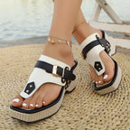 Melvina Strap Slides
