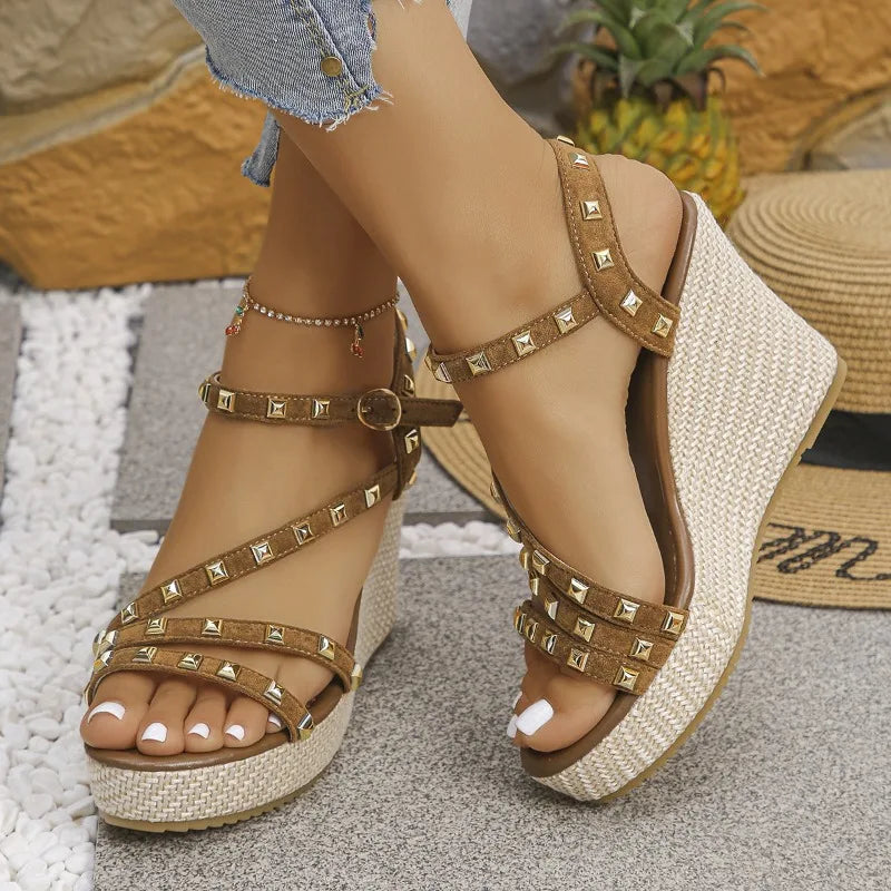 Sevara Stud Wedges