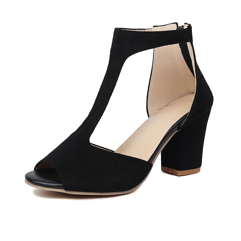 Valdora Block Heels