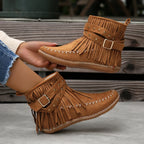 Ravina Fringe Boots