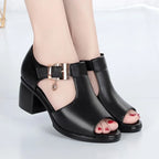Marivelle Buckle Heels