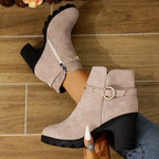Valera Studded Block Boots