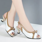 Larina Bow Sling Heels