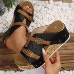 Zanira Buckle Slides