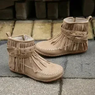 Ravina Fringe Boots